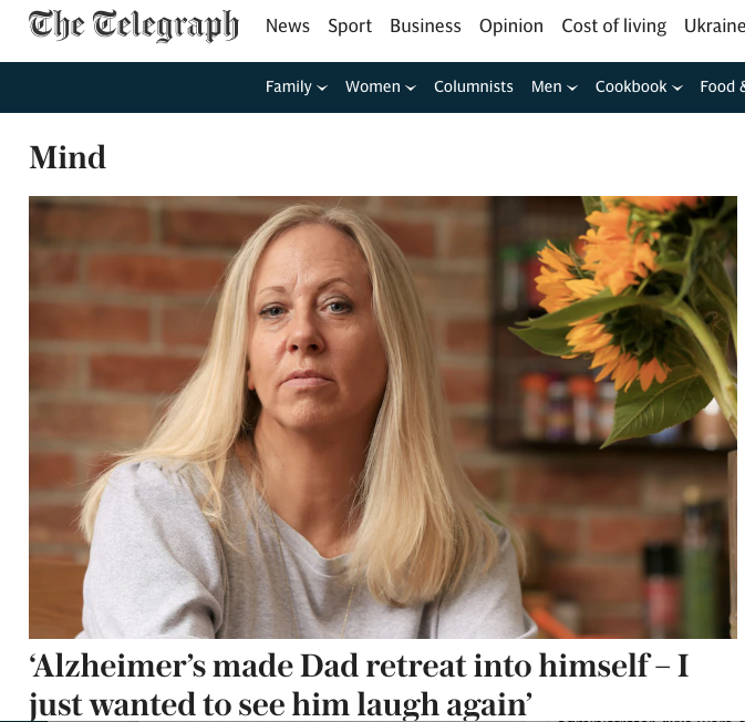Recognii is in the Daily Telegraph - Read co-founder Sarah's full story